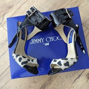 Jimmy Choo x H&M Leopard Heels Size 37
